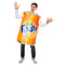 RUBIES II (Ruby Slipper Sales) Costumes Orange Fanta Costume for Adults, Orange Tabard