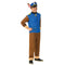 RUBIES II (Ruby Slipper Sales) Costumes Paw Patrol Chase Costume for Adults, Jumpsuit and Hat