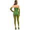 RUBIES II (Ruby Slipper Sales) Costumes Retro Poison Ivy Costume for Adults, Jumpsuit and Veil, DC Comics