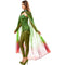 RUBIES II (Ruby Slipper Sales) Costumes Retro Poison Ivy Costume for Adults, Jumpsuit and Veil, DC Comics