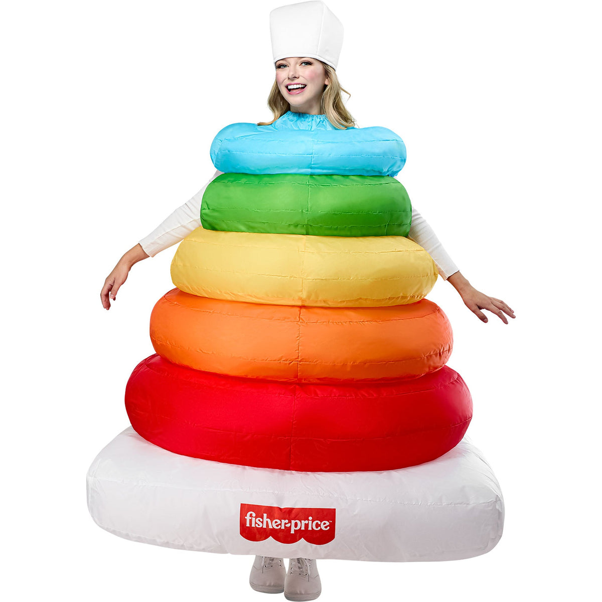 RUBIES II (Ruby Slipper Sales) Costumes Rock-A-Stack Inflatable Costume for Adults 195884117712