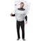 RUBIES II (Ruby Slipper Sales) Costumes Skibidi Toilet Inflatable Costume with Mask for Adults 195884119587