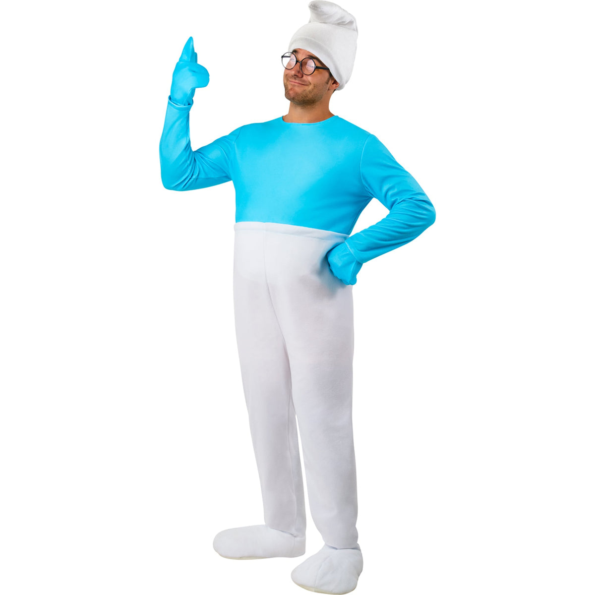 RUBIES II (Ruby Slipper Sales) Costumes Smurf Costume for Adults, Jumpsuit