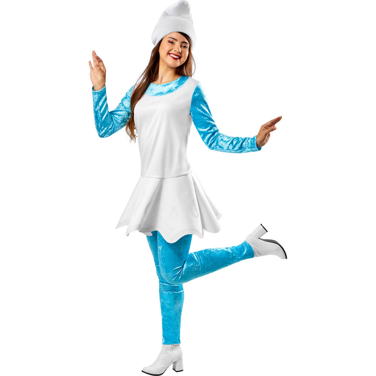 RUBIES II (Ruby Slipper Sales) Costumes Smurfette Costume for Adults, Jumpsuit