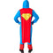RUBIES II (Ruby Slipper Sales) Costumes Superman Classic Costume for Adults, Comfy Onesie, DC Comics