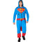 RUBIES II (Ruby Slipper Sales) Costumes Superman Classic Costume for Adults, Comfy Onesie, DC Comics