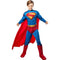 RUBIES II (Ruby Slipper Sales) Costumes Superman Classic Costume for Kids, Jumpsuit and Cape, DC Comics