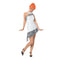 RUBIES II (Ruby Slipper Sales) Costumes The Flintstones Wilma Costume for Adults, White Dress