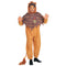 RUBIES II (Ruby Slipper Sales) Costumes The Wizard of Oz Cowardly Lion Costume for Adults, Orange Jumpsuit