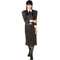 RUBIES II (Ruby Slipper Sales) Costumes Wednesday Addams Costume for Adults, Wednesday, Black Dress with Attached Cuffs and Collar