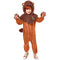 RUBIES II (Ruby Slipper Sales) Costumes Wicked Cowardly Lion Costume for Toddlers, Brown Jumpsuit