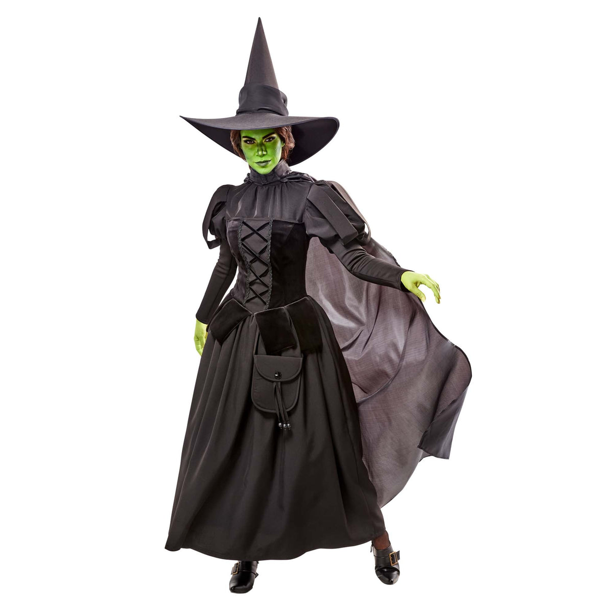 RUBIES II (Ruby Slipper Sales) Costumes Wicked Elphaba Deluxe Costume for Adults, Black Dress