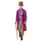 RUBIES II (Ruby Slipper Sales) Costumes Willy Wonka Deluxe Costume for Adults, Purple Coat