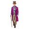 RUBIES II (Ruby Slipper Sales) Costumes Willy Wonka Deluxe Costume for Adults, Purple Coat