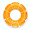 SALUS BRANDS Summer Orange Glitter Tangerine Pool Float, 42 x 42 Inches, 1 Count 810034400178