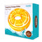SALUS BRANDS Summer Orange Glitter Tangerine Pool Float, 42 x 42 Inches, 1 Count 810034400178