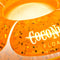 SALUS BRANDS Summer Orange Glitter Tangerine Pool Float, 42 x 42 Inches, 1 Count 810034400178