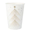 SANTEX Christmas Glittering Christmas Paper Cups, 10 Count 3660380114437
