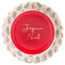 SANTEX Christmas Holly Christmas Large Lunch Paper Plates, 9 Inches, 10 Count 3660380107477