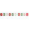 SANTEX Christmas "Joyeux Noël" Christmas Banner, 196 Inches, 1 Count 3660380092230