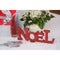 SANTEX Christmas Merry Christmas Red Glittered Sign 3660380082613