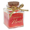 SANTEX Christmas Noël Chic Candle, Red and Gold, 1.5 x 6 Inches, 1 Count