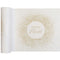 SANTEX Christmas Noël Scintillant Table Runner, White and Gold, 11 Inches, 1 Count