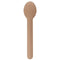 SANTEX Disposable-Plasticware Kraft ECO Paper Spoons, 10 Count