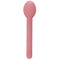 SANTEX Disposable-Plasticware Pink ECO Paper Spoons, 10 Count 3660380097839