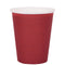 SANTEX Everyday Entertaining Burgundy Red Party Paper Cups, 9 Oz, 10 Count 3660380072997