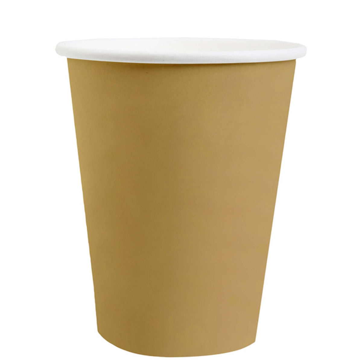 SANTEX Everyday Entertaining Gold Party Paper Cups, 9 Oz, 10 Count 3660380072843