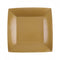 SANTEX Everyday Entertaining Gold Small Square Dessert Party Paper Plates, 7 Inches, 10 Count 3660380071938