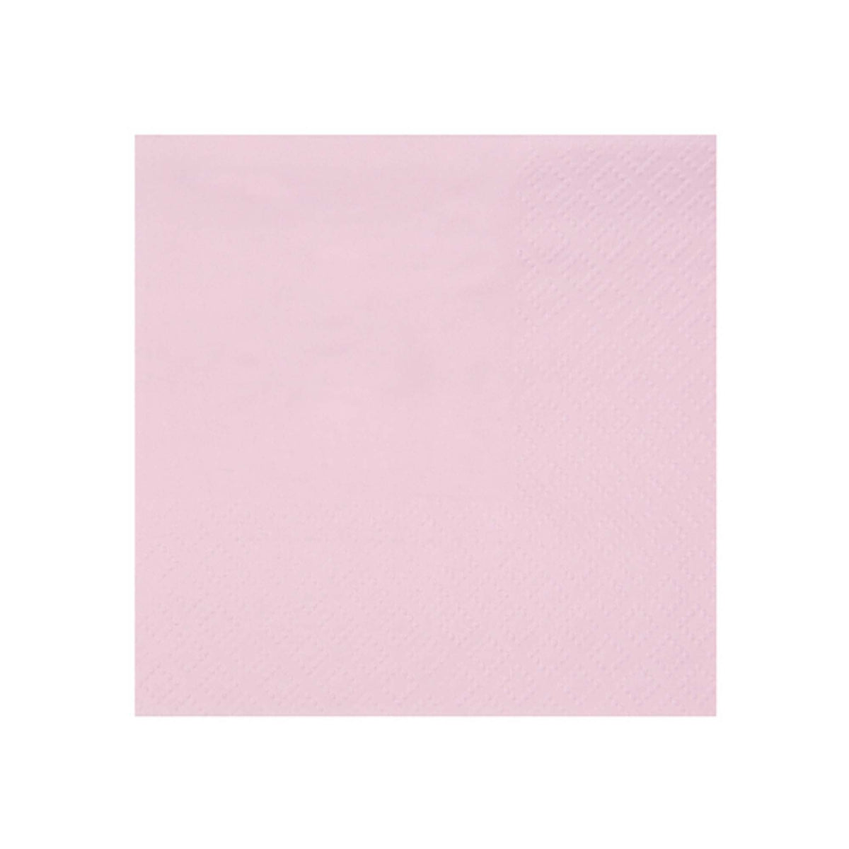 SANTEX Everyday Entertaining Light Pink Small Beverage Napkins, 25 Count 3660380078739