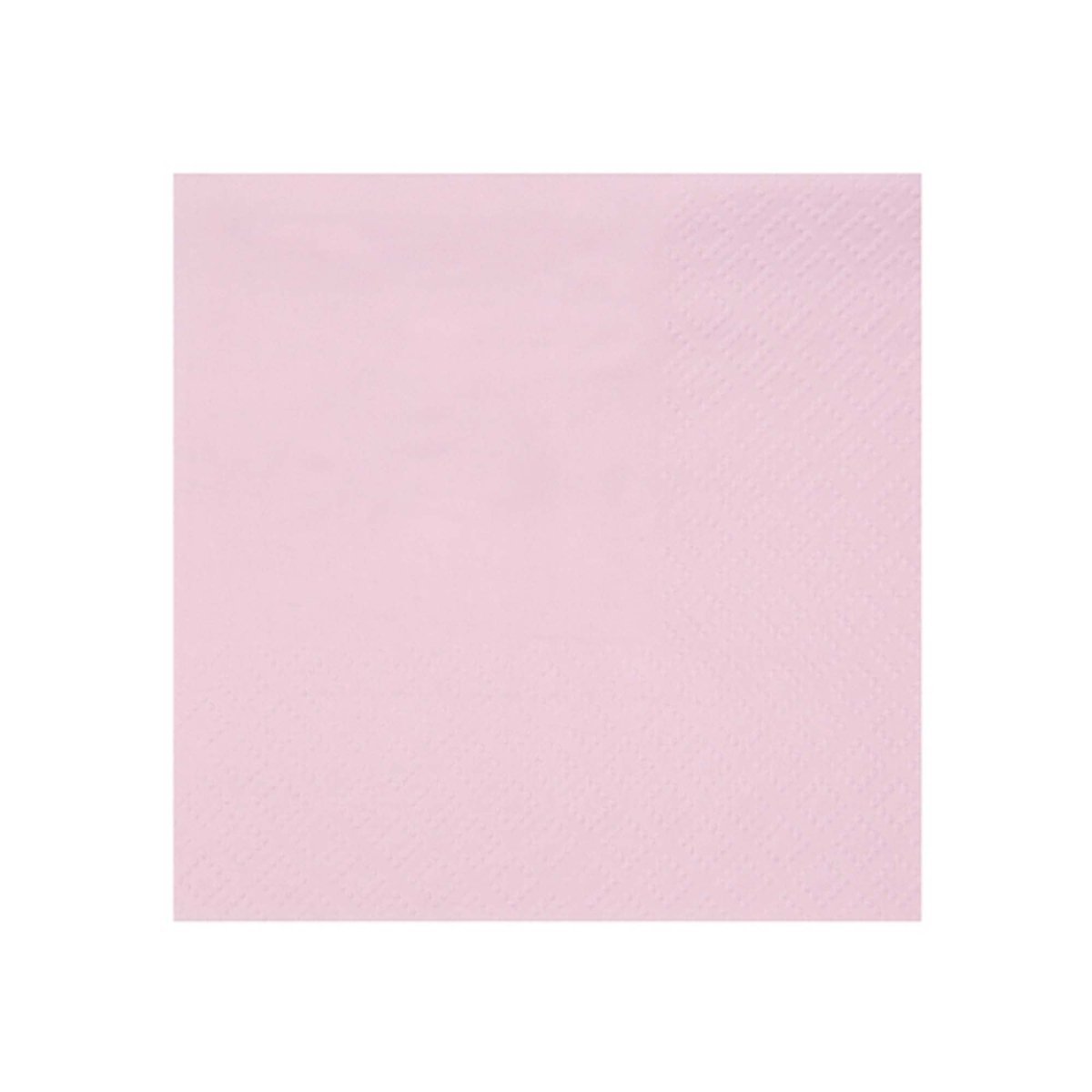 SANTEX Everyday Entertaining Light Pink Small Beverage Napkins, 25 Count 3660380078739