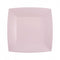 SANTEX Everyday Entertaining Light Pink Small Square Dessert Party Paper Plates, 7 Inches, 10 Count 3660380071860