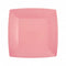 SANTEX Everyday Entertaining Pink Small Square Dessert Party Paper Plates, 7 Inches, 10 Count 3660380071952