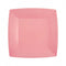 SANTEX Everyday Entertaining Pink Small Square Dessert Party Paper Plates, 7 Inches, 10 Count 3660380071952