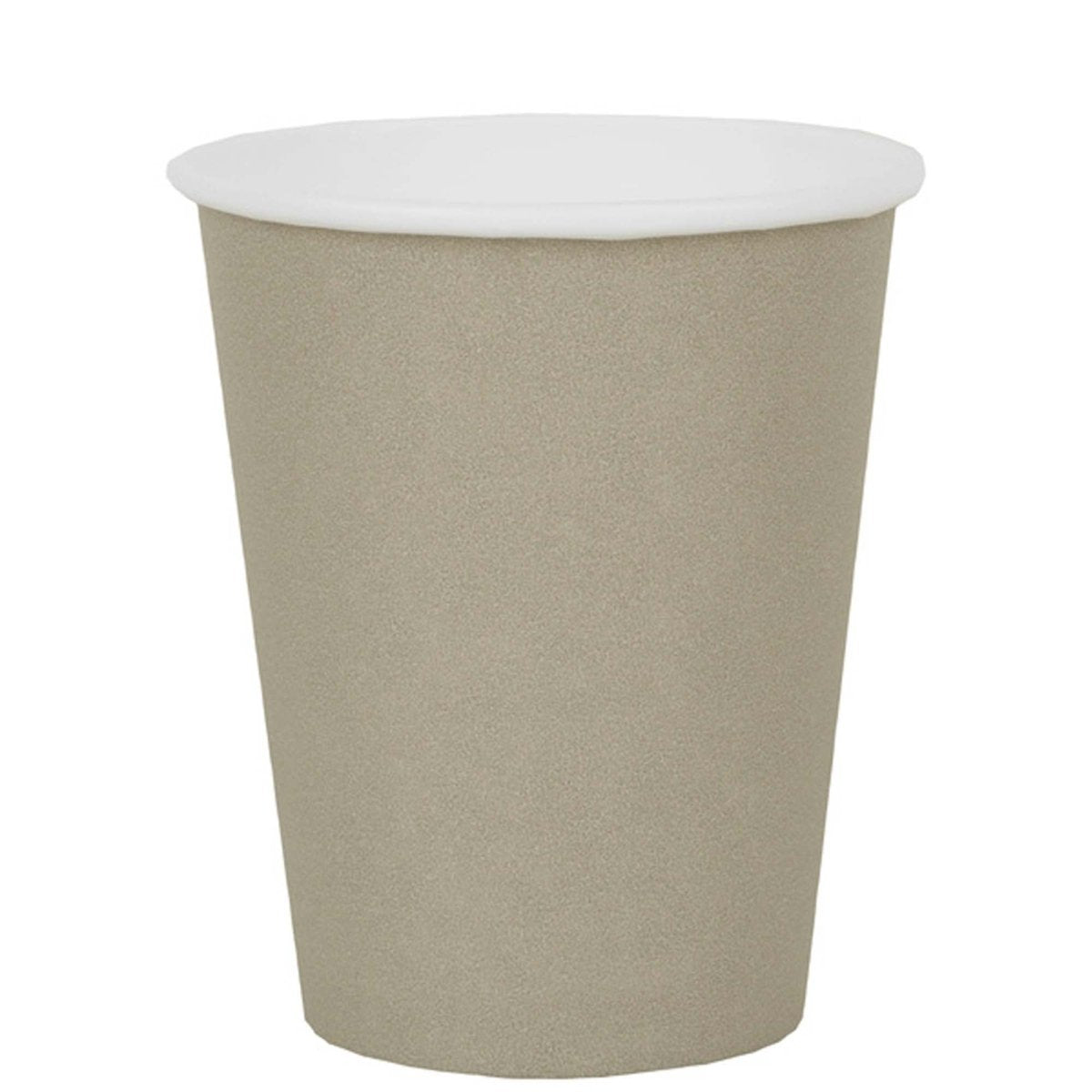 Taupe Brown Party Paper Cups, 9 Oz, 10 Count | Party Expert