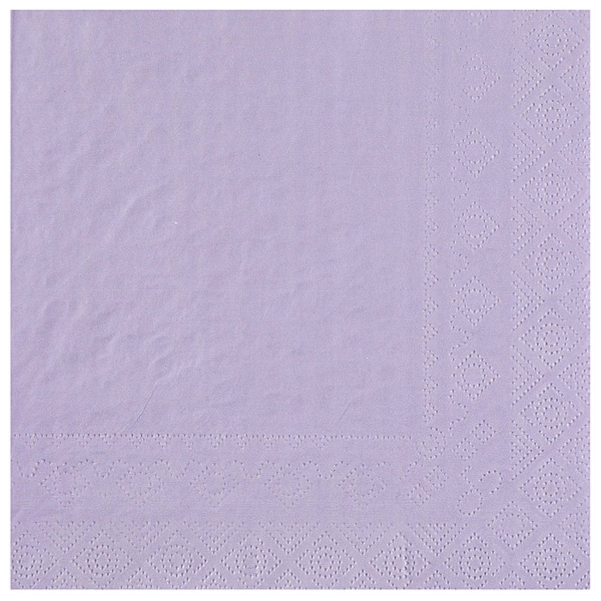 SANTEX Everyday Entertaining Violet Large Lunch Paper Party Napkins, 25 Count