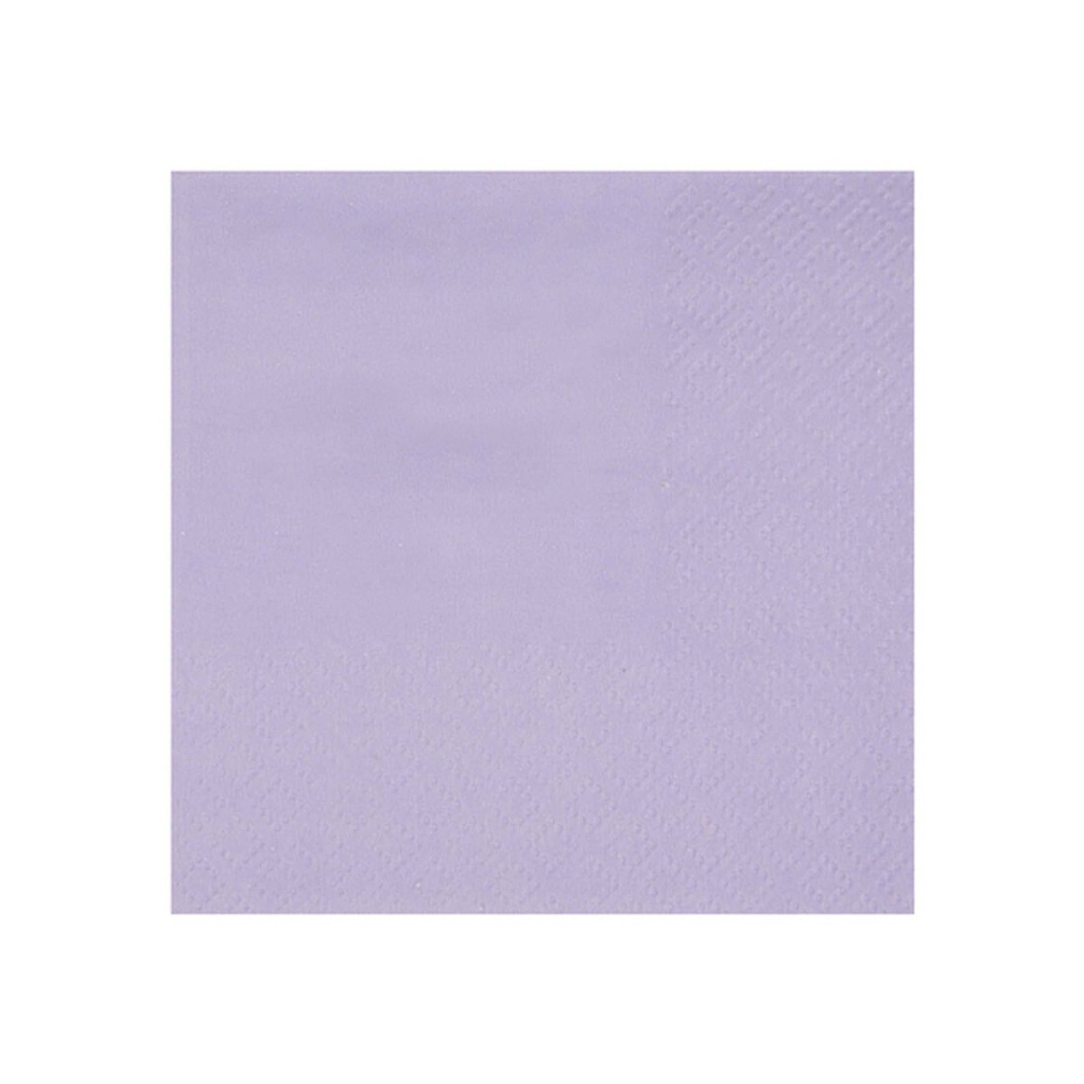 SANTEX Everyday Entertaining Violet Small Beverage Napkins, 25 Count 3660380078784