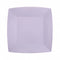 SANTEX Everyday Entertaining Violet Small Square Dessert Party Paper Plates, 7 Inches, 10 Count 3660380072041