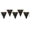 SANTEX General Birthday Black "Joyeux Anniversaire" Flag Banner, 1 Count 3660380113805