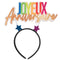 SANTEX General Birthday Black "Joyeux Anniversaire" Headband, 1 Count 3660380113867