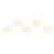 SANTEX General Birthday "Joyeux Anniversaire" Birthday Paper Banner, White and Gold, 196 Inches, 1 Count