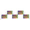SANTEX Theme Party 80's Banner, Multicolor, 5 Meters, 1 Count