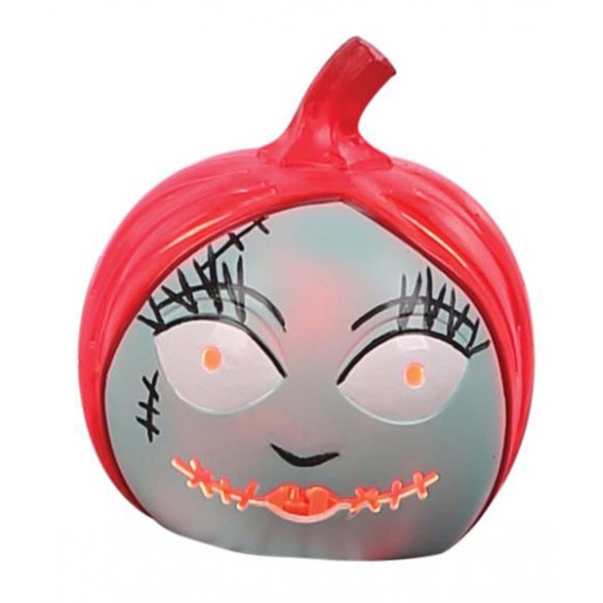SEASONS HK USA INC Halloween Nightmare Before Christmas Mini Sally Light-Up Pumpkin, 1 Count 190842810483