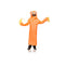 Seeing Red Inc. Costumes Orange Wild Wavy Tube Guy Costume for Adults, Pull Over