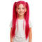 Shaoxing Keqiao Chengyou Textile Co.,Ltd Costume Accessories Fuchsia Pigtails Wig for Kids 840482507488