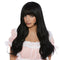 Shaoxing Keqiao Chengyou Textile Co.,Ltd Costumes Accessories Lina Black Wavy Long Wig for Adults 810077659335