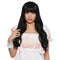 Shaoxing Keqiao Chengyou Textile Co.,Ltd Costumes Accessories Lina Black Wavy Long Wig for Adults 810077659335